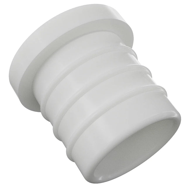 Plastic Blanking Hollow Hose Bung White