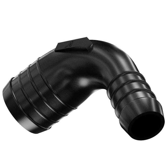 Black Plastic 90 Degree Reducer Barbed Joiner Plastic Joiner Auto Silicone Hoses