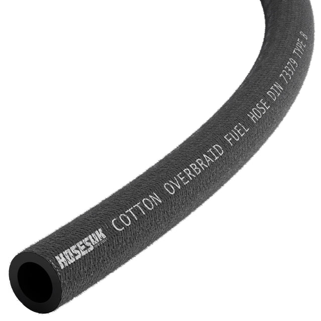 Rubber Cotton Overbraid Fuel Hose