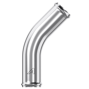 Aluminium 45 Degree Pipe