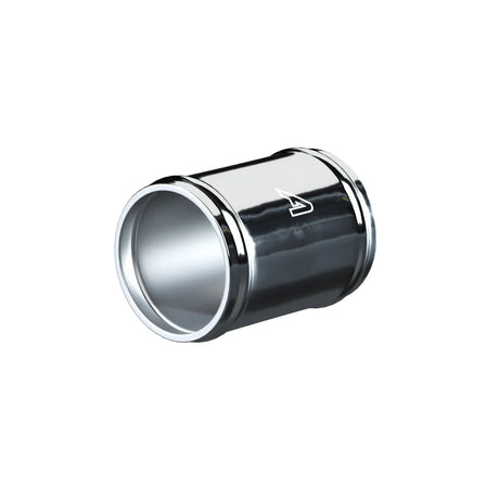 Aluminium Beaded Alloy Hose Joiner 50/75/100mm Lengths Metal Tubes Auto Silicone Hoses 38mm 50mm