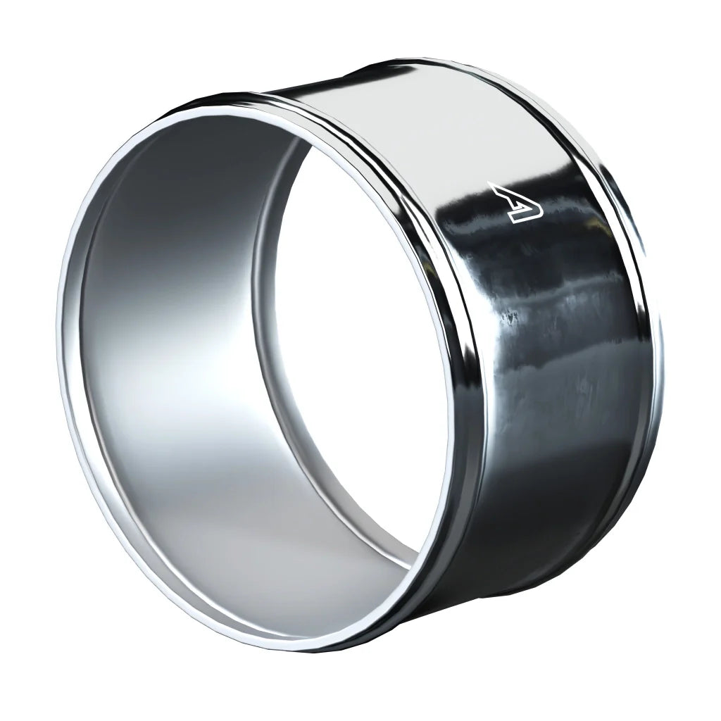 Aluminium Beaded Alloy Hose Joiner 50/75/100mm Lengths Metal Tubes Auto Silicone Hoses