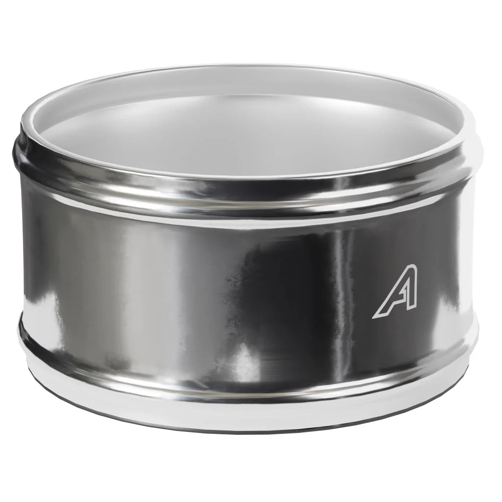 Aluminium Beaded Alloy Hose Joiner 50/75/100mm Lengths Metal Tubes Auto Silicone Hoses