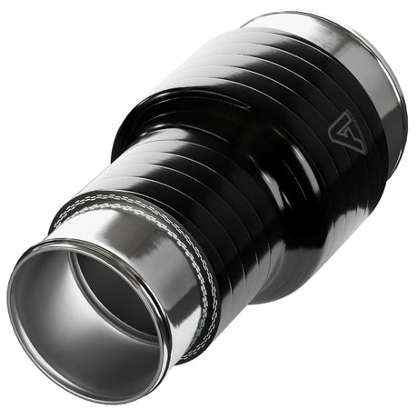 Aluminium Beaded Alloy Hose Joiner 50/75/100mm Lengths Metal Tubes Auto Silicone Hoses