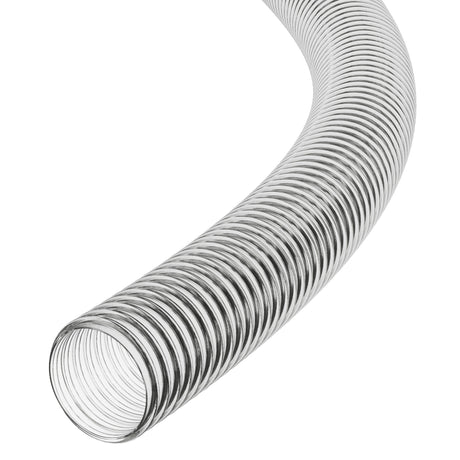 Clear Corrugated PVC Reinforced Flexible Ducting PVC Hoses Hoses UK 32mm 1 Metre