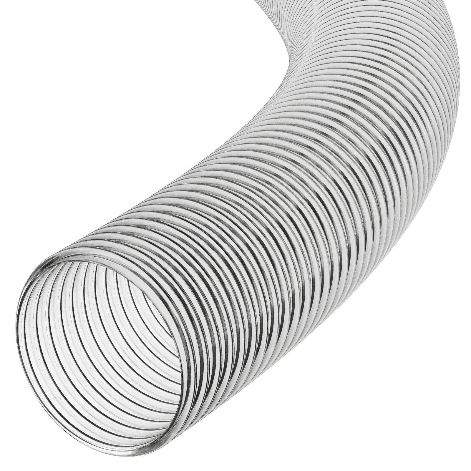 Clear Corrugated PVC Reinforced Flexible Ducting PVC Hoses Hoses UK