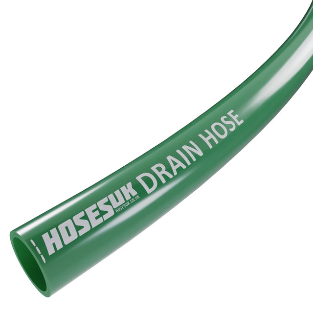 12mm ID Rubber Drain Down Green Hose Hoses UK