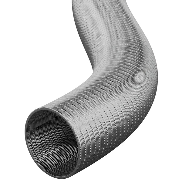 Aluminium Semi Flexible Air Ducting Auto Silicone Hoses 102mm 4 Metres