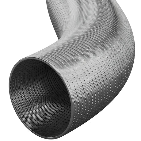 Aluminium Semi Flexible Air Ducting Auto Silicone Hoses 150mm 4 Metres