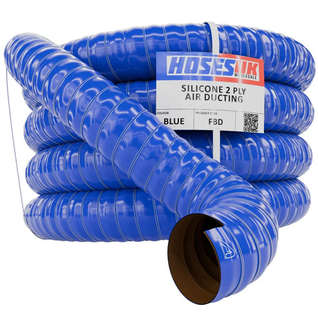 Blue Double Layer Silicone Air Ducting Silicone Hose Auto Silicone Hoses