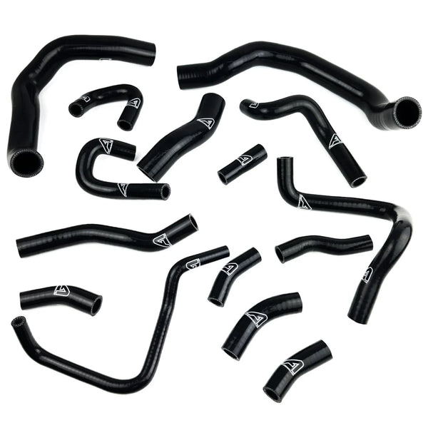 BMW MINI Cooper S R53 R52 MK1 Silicone Radiator Coolant Hoses - 15 Piece Kit Auto Silicone Hoses