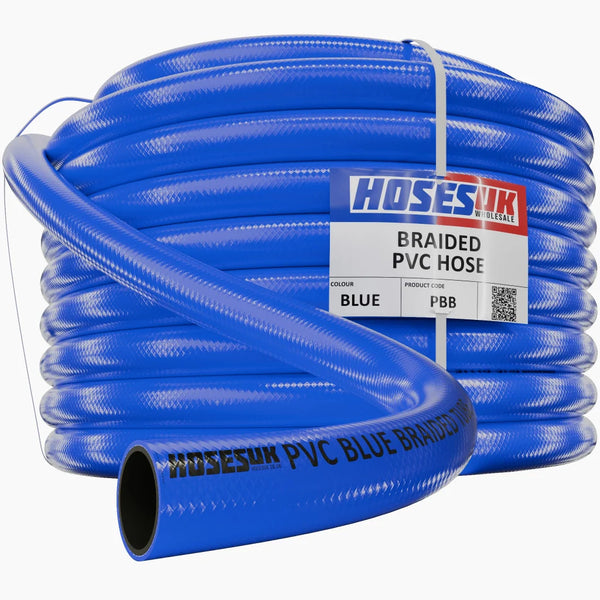PVC Reinforced Blue Hose Hoses UK