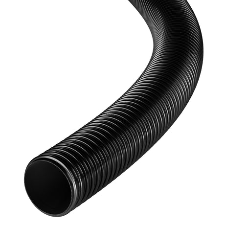 Black Corrugated PVC Reinforced Flexible Ducting PVC Hoses Hoses UK 32mm 1 Metre