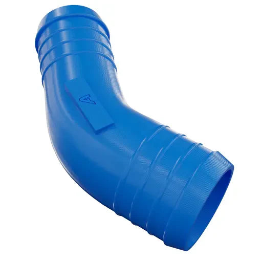Blue Plastic 45 Degree Reducer Barbed Joiner Plastic Joiner Auto Silicone Hoses