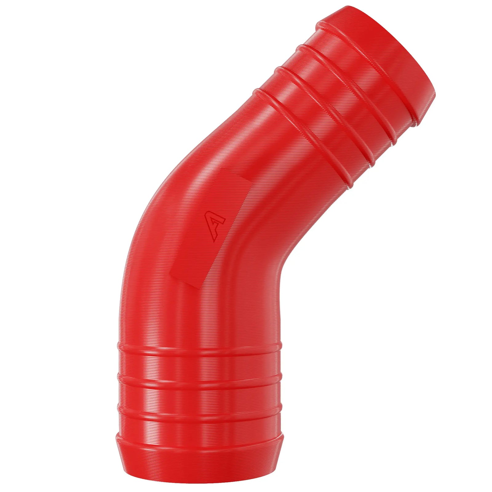 Red Plastic 45 Degree Reducer Barbed Joiner Plastic Joiner Auto Silicone Hoses 12mm > 8mm