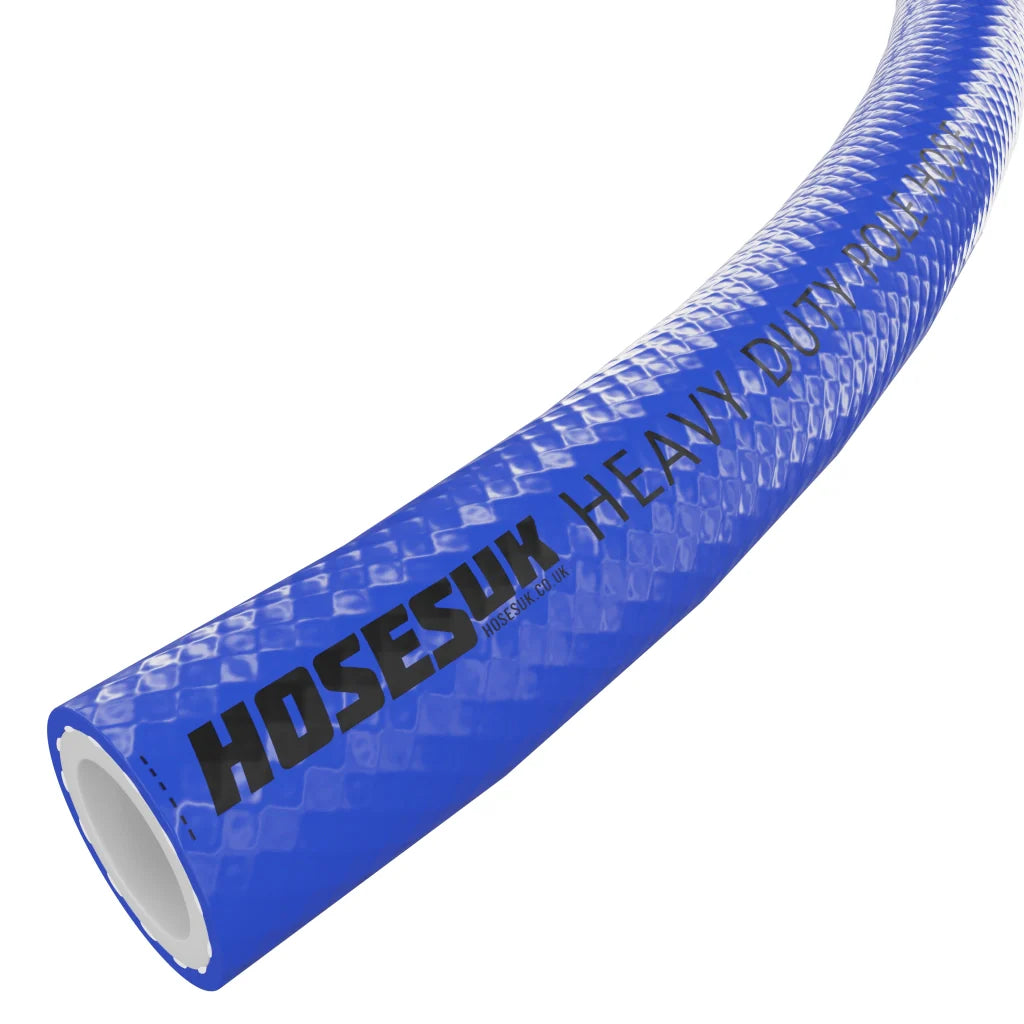 Heavy Duty High Visibility PVC Blue Pole Hose PVC Hoses Hoses UK