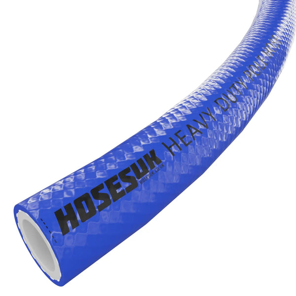 Heavy Duty High Visibility PVC Blue Pole Hose PVC Hoses Hoses UK