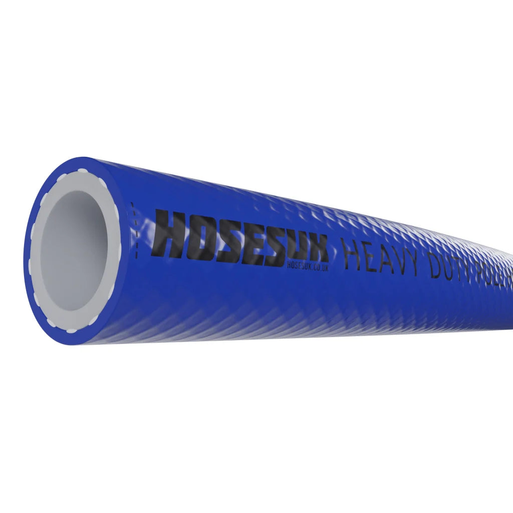 Heavy Duty High Visibility PVC Blue Pole Hose PVC Hoses Hoses UK