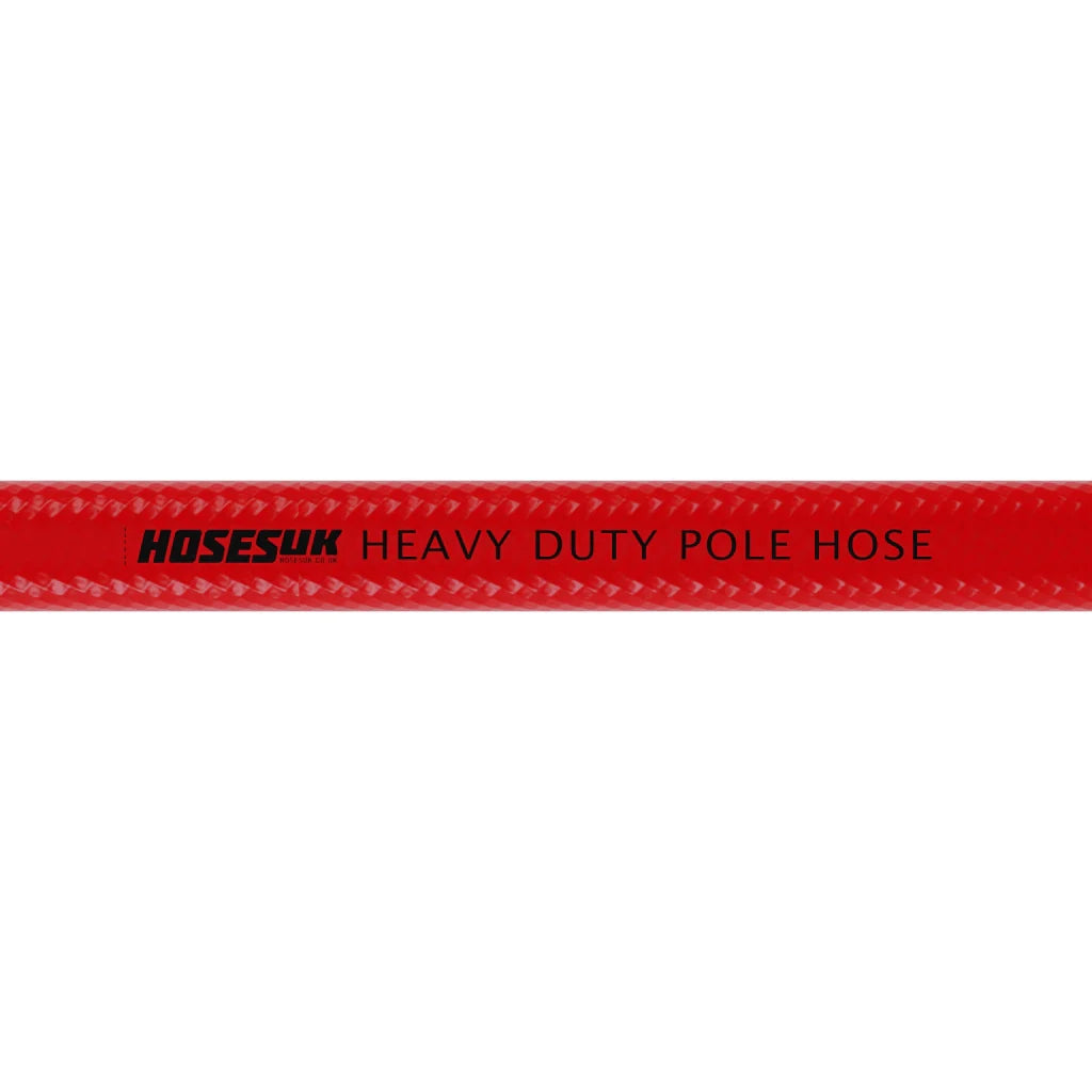 Heavy Duty High Visibility PVC Red Pole Hose PVC Hoses Hoses UK