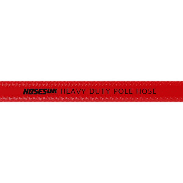 Heavy Duty High Visibility PVC Red Pole Hose PVC Hoses Hoses UK