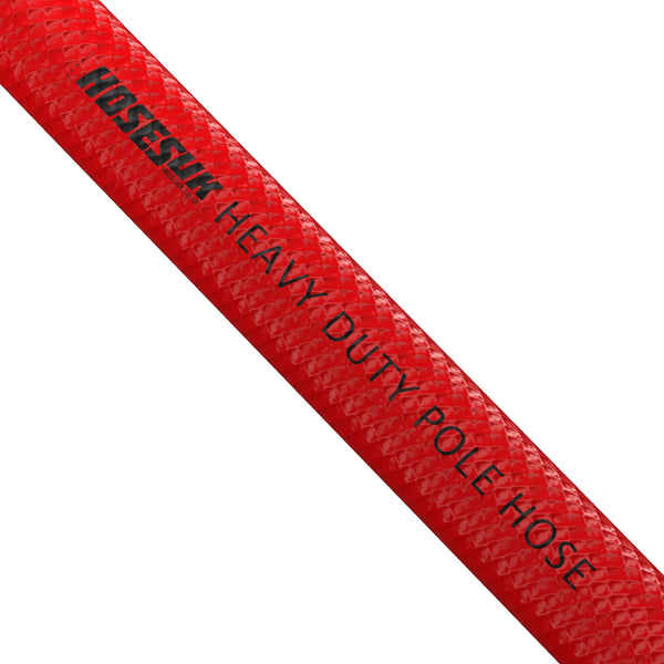 Heavy Duty High Visibility PVC Red Pole Hose PVC Hoses Hoses UK