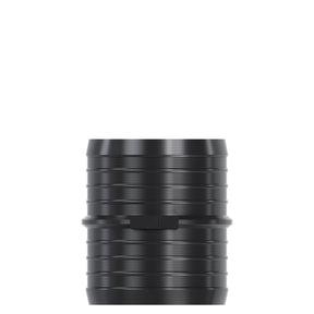 Plastic Straight Joiner Black