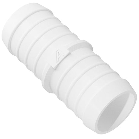 White Plastic Inline Barbed Hose Joiner Plastic Joiner Auto Silicone Hoses