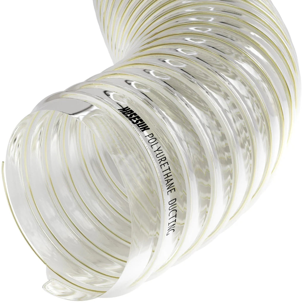 Polyurethane PU Ducting Hoses UK 150mm 1 Metre