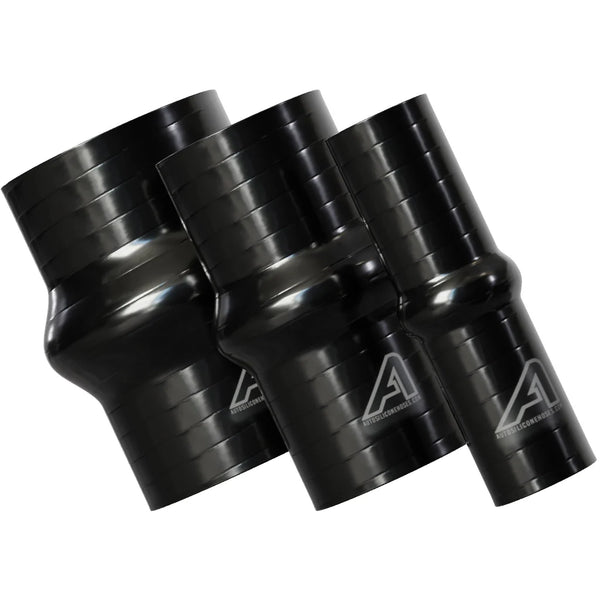 Silicone Hump Connector Silicone Hose Auto Silicone Hoses 25mm Black