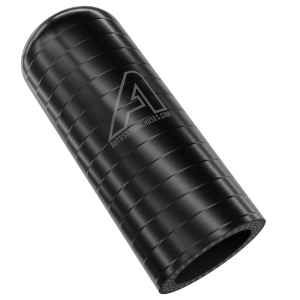 Silicone Reinforced Blanking Cap Silicone Hose Auto Silicone Hoses 4mm Black