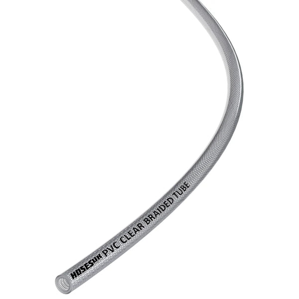 PVC Reinforced Clear Hose PVC Hoses Hoses UK 5mm 1 Metre