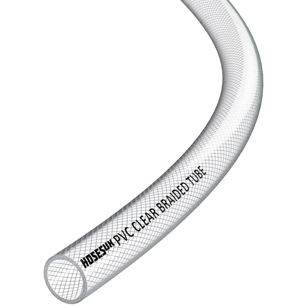 PVC Reinforced Clear Hose PVC Hoses Hoses UK 16mm 1 Metre