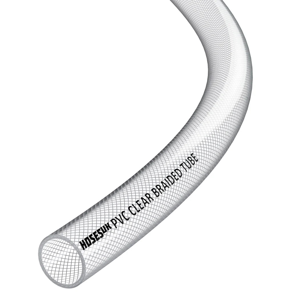 PVC Reinforced Clear Hose PVC Hoses Hoses UK 19mm 1 Metre