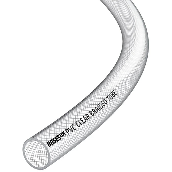 PVC Reinforced Clear Hose PVC Hoses Hoses UK 19mm 1 Metre